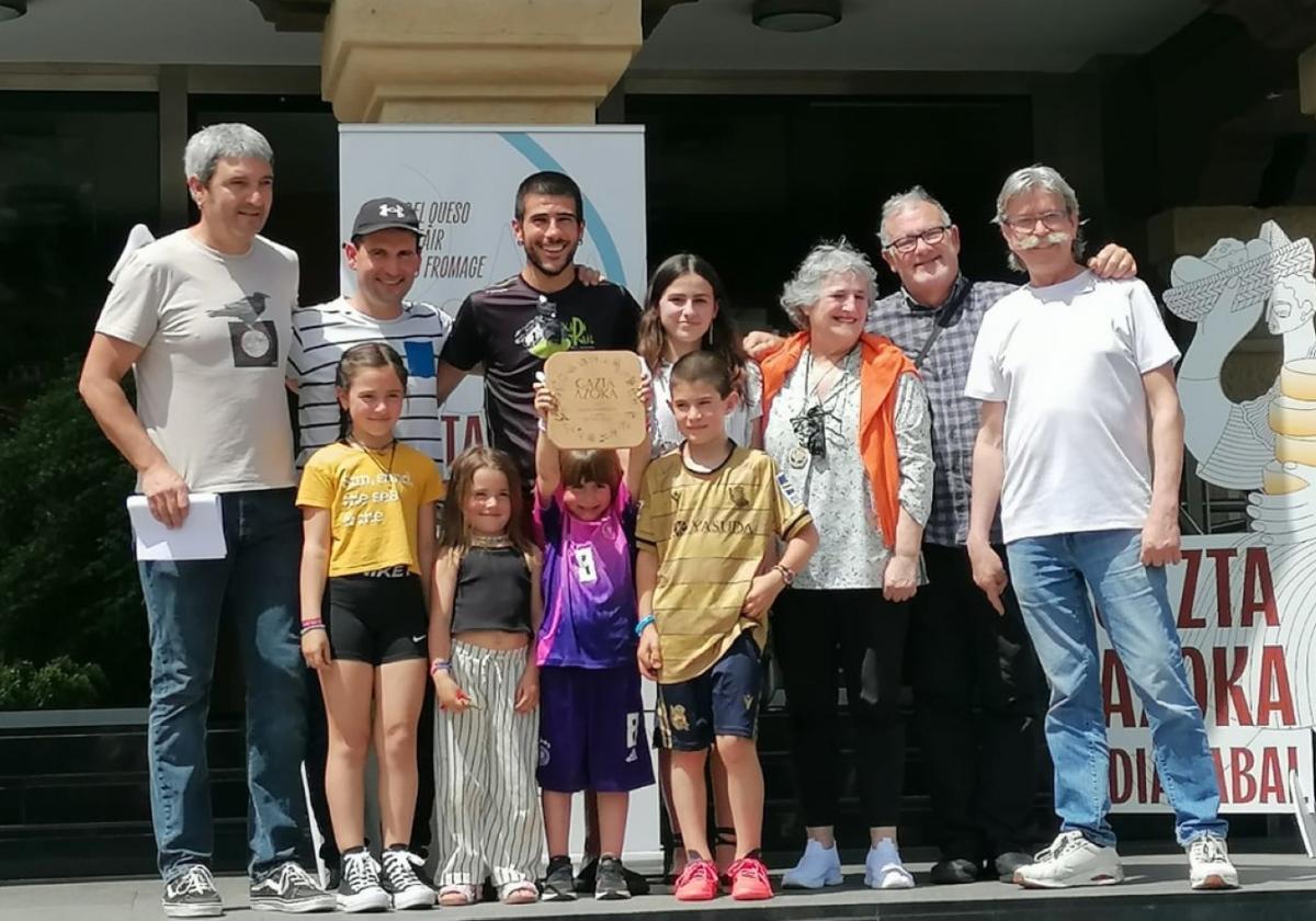 Iñaki Sánchez, ganador del concurso de mamia