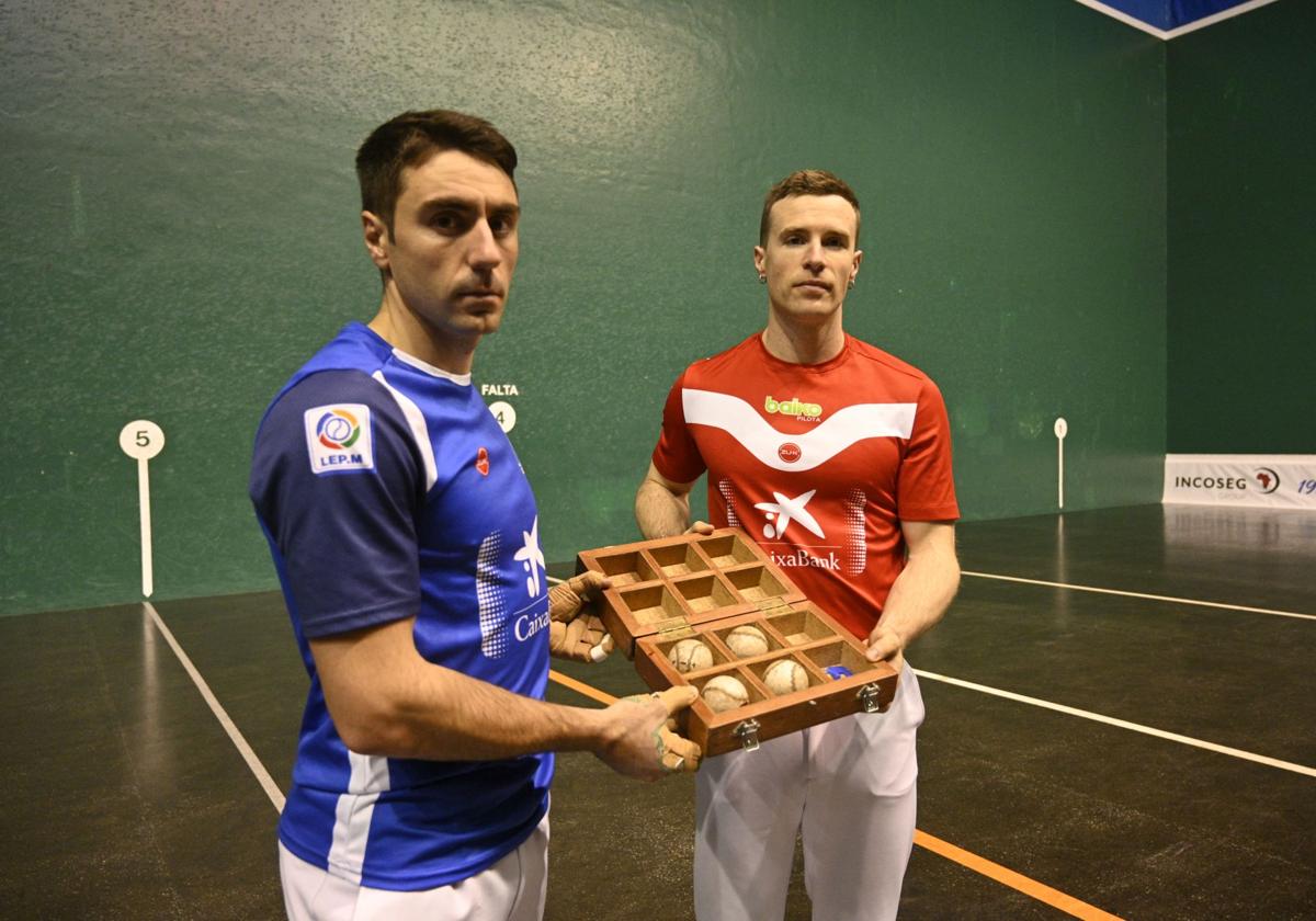 Peio Etxeberria considera «bastante pesada» una pelota de Artola