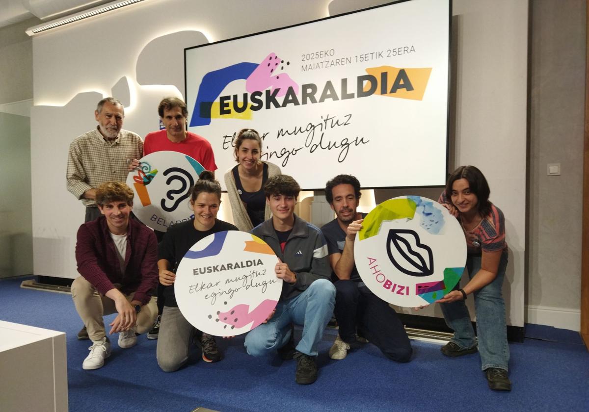 Donostia acogerá un centenar de actos entre el 15 y el 25 de mayo para celebrar el Euskaraldia