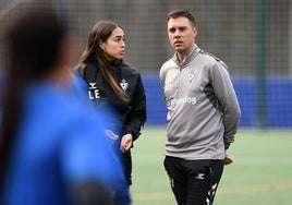 Yerai Martin en un entrenamieno en Unbe.