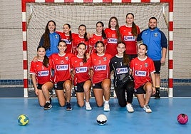 Integrantes del Urnieta Iñaki Mecanizados antes del partido.