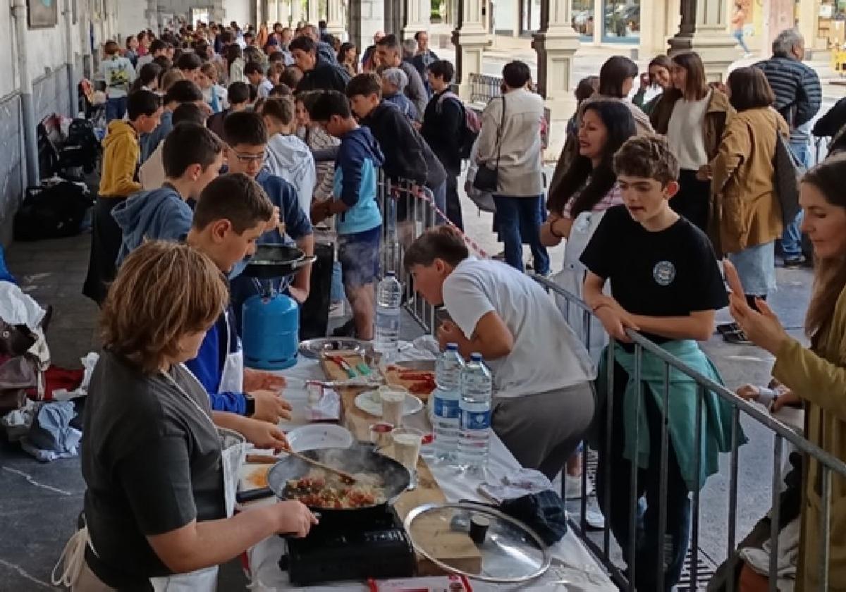 El concurso infantil de paellas tendrá lugar el 16 de mayo con la participación de 92 escolares
