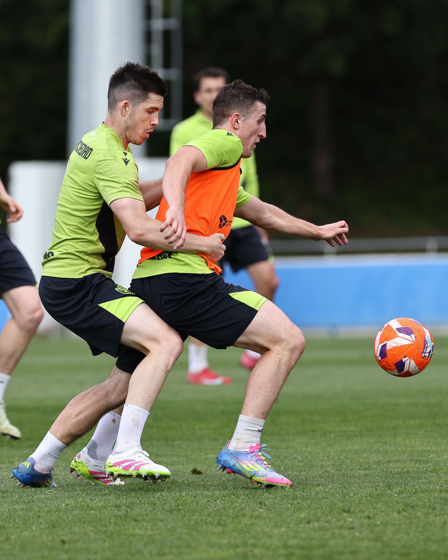 Intensidad para preparar uno de los partidos más duros del año
