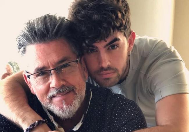 Mikel Herzog padre e hijo, en una imagen de 2019.