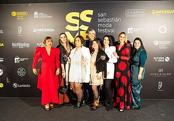 Diversión en el photocall de Loreak Mendian