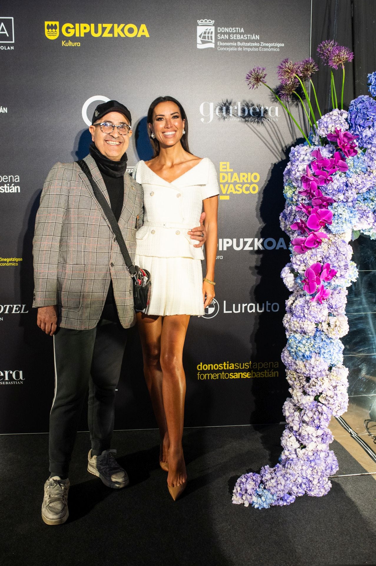 Diversión en el photocall de Loreak Mendian
