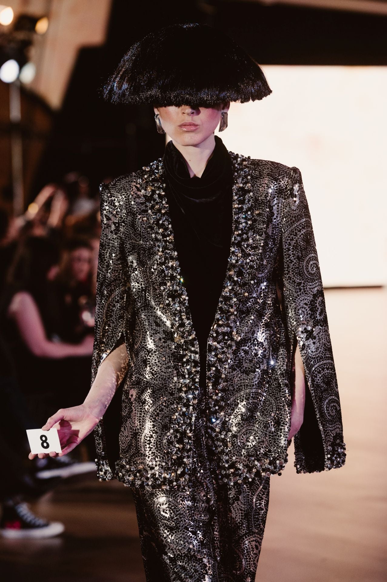 Ze García deslumbra en Balenciaga