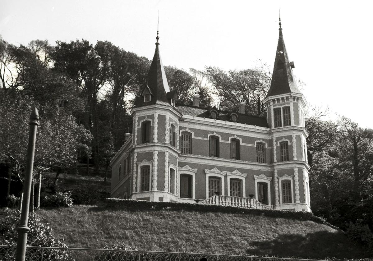 Villa Londaiz hacia 1970.