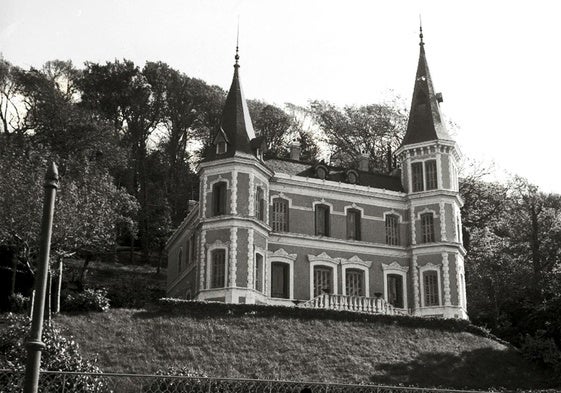 Villa Londaiz hacia 1970.
