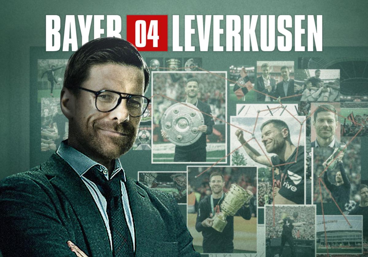 El brillante mensaje de despedida del Leverkusen a Xabi Alonso como La Casa de Papel: «Gracias por el gran golpe»