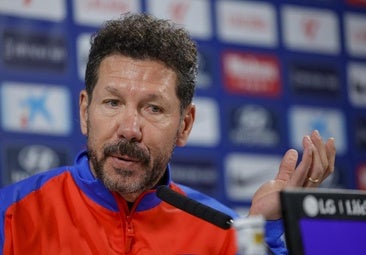 Simeone: «Imanol ha hecho un trabajo increíble en la Real, es una pena que se vaya»
