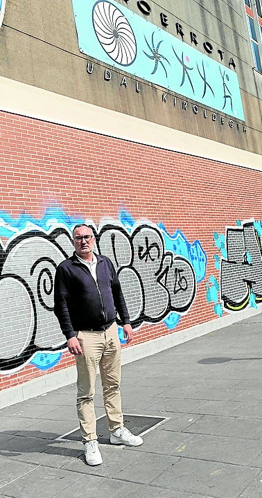 El PSE-EE solicita un plan integral contra las pintadas para mejorar la imagen de Lezo