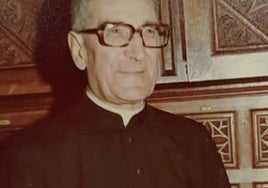 El Padre José Ramón Aristi Alkorta.