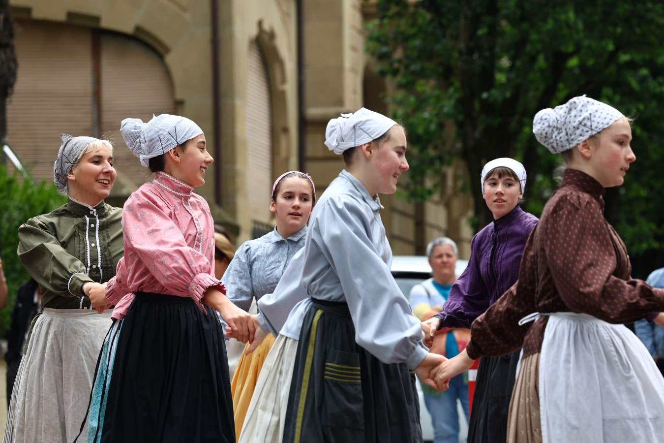 Gran fiesta de Dantzari Astea en Hernani