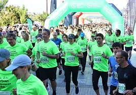 Participantes en la carrera.