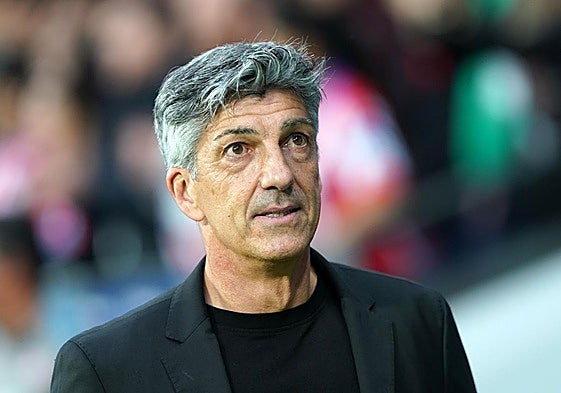 Imanol, en el Metropolitano.