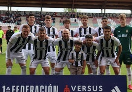 La alineación titular del Real Unión de este domingo en Zamora.