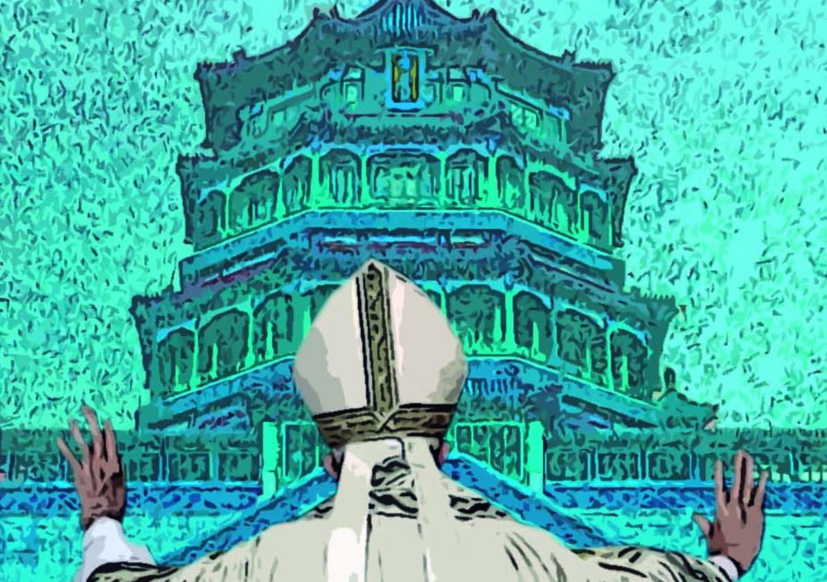 Una china en el zapato del Papa