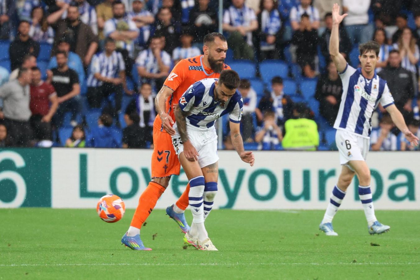 El Real Sociedad 0 - Celta 1, en imágenes
