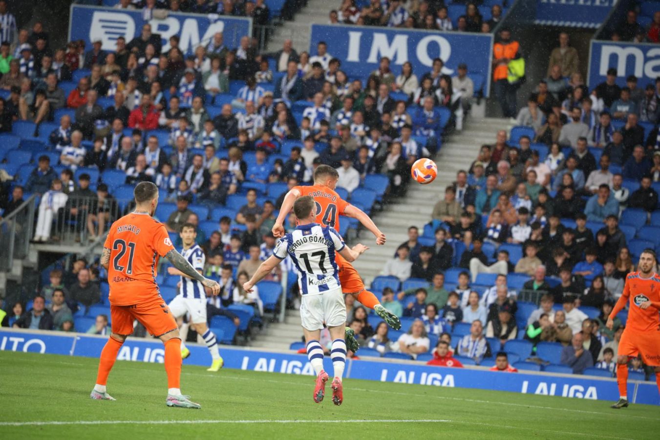 El Real Sociedad 0 - Celta 1, en imágenes