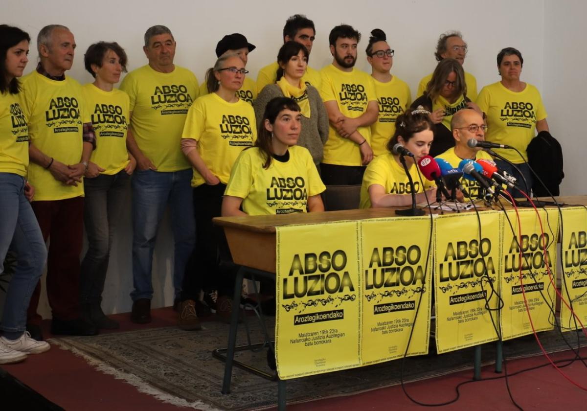 Piden la absolución de los procesados por Aroztegia