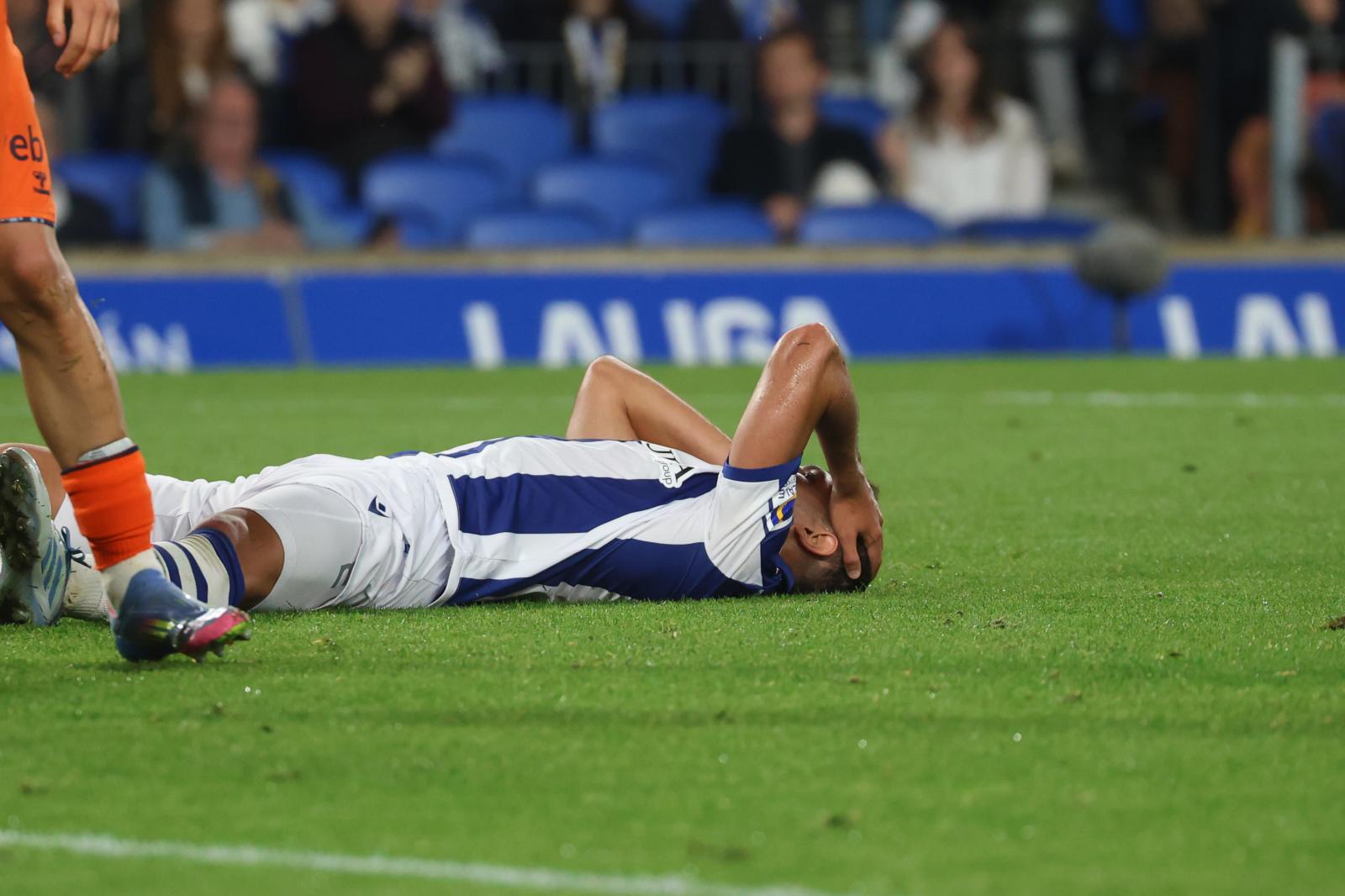 Zubimendi, desolado ante el Celta