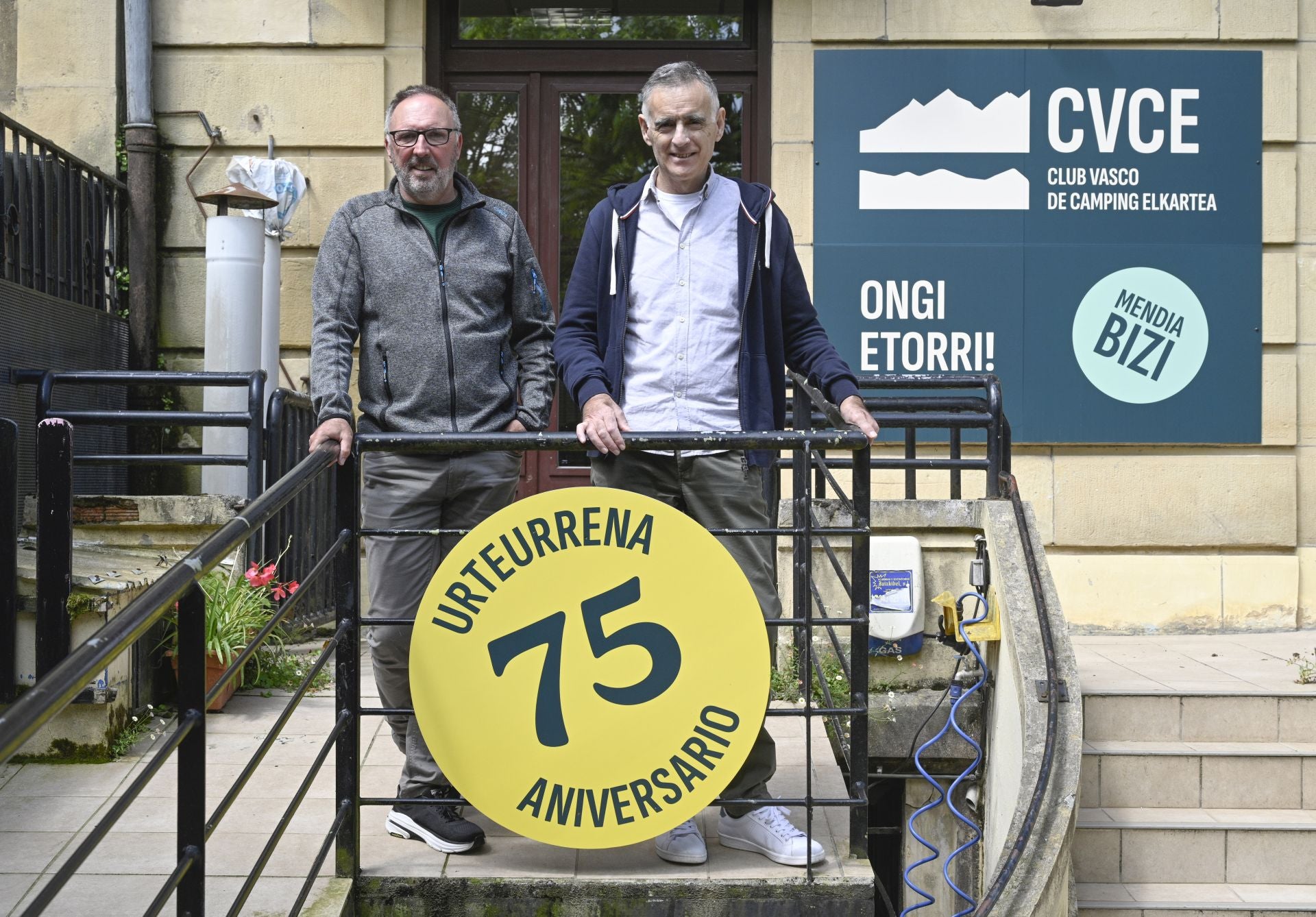 El Club Vasco de Camping Elkartea celebra su 75 aniversario