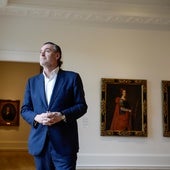 Miguel Zugaza, en una de las salas del Bellas Artes.
