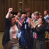 Loli García defiende la negociación colectiva en su despedida de CCOO e insta a Confebask a pactar el SMI vasco