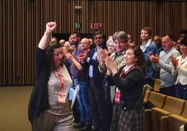 Loli García defiende la negociación colectiva en su despedida de CCOO e insta a Confebask a pactar el SMI vasco