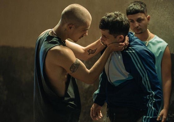 Una escena de la película 'Enemigos'.