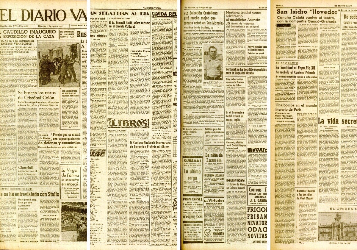 Un mundo en cuatro páginas