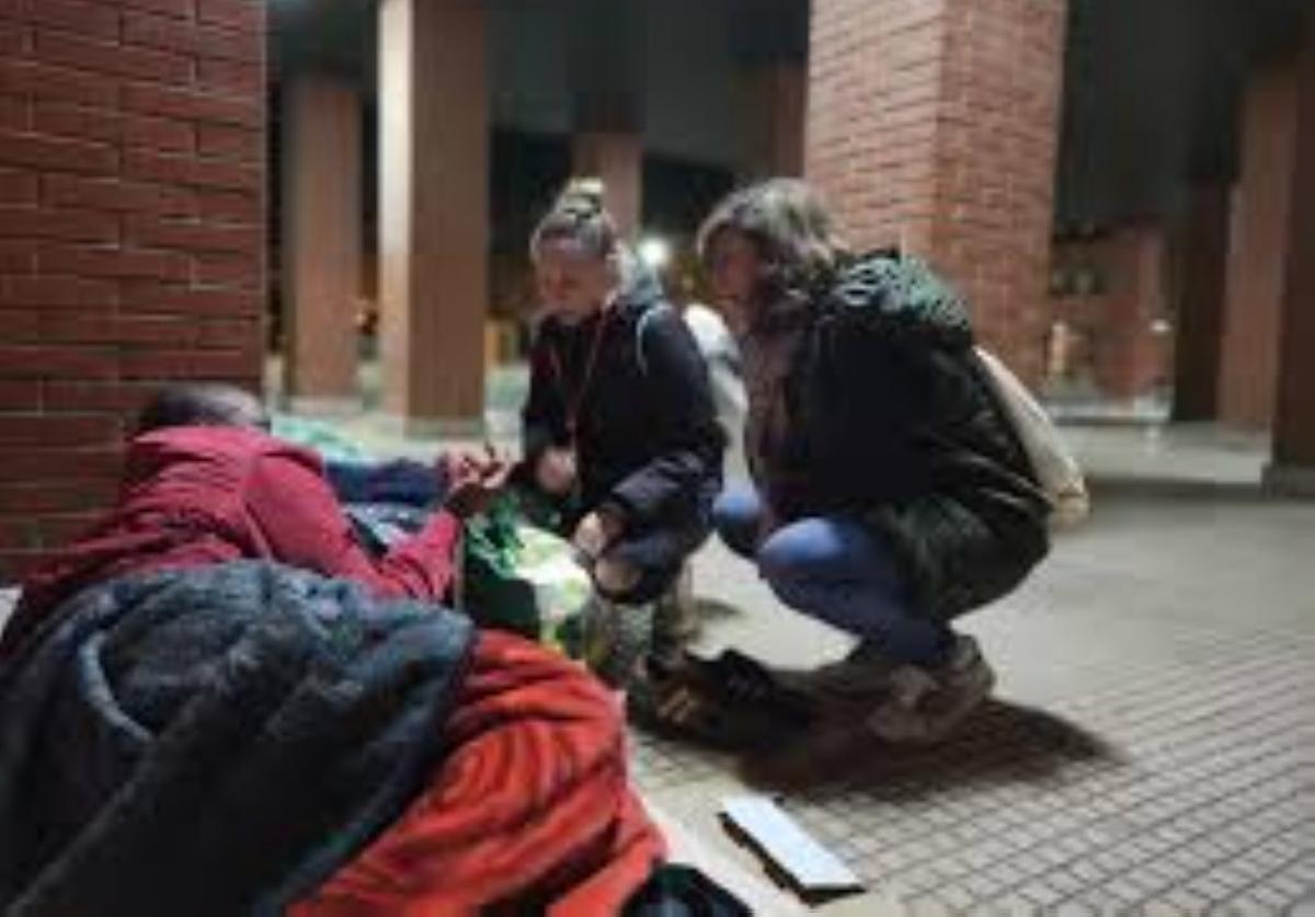 Vivir y dormir en la calle