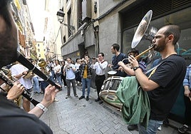 Imagen correspondiente a una anterior edición de la fiesta MusikHerria, que este año se celebrará el último sábado de mayo.