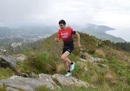 El corredor de montaña de Lezo sueña con completar su quinta Zegama Aizkorri.