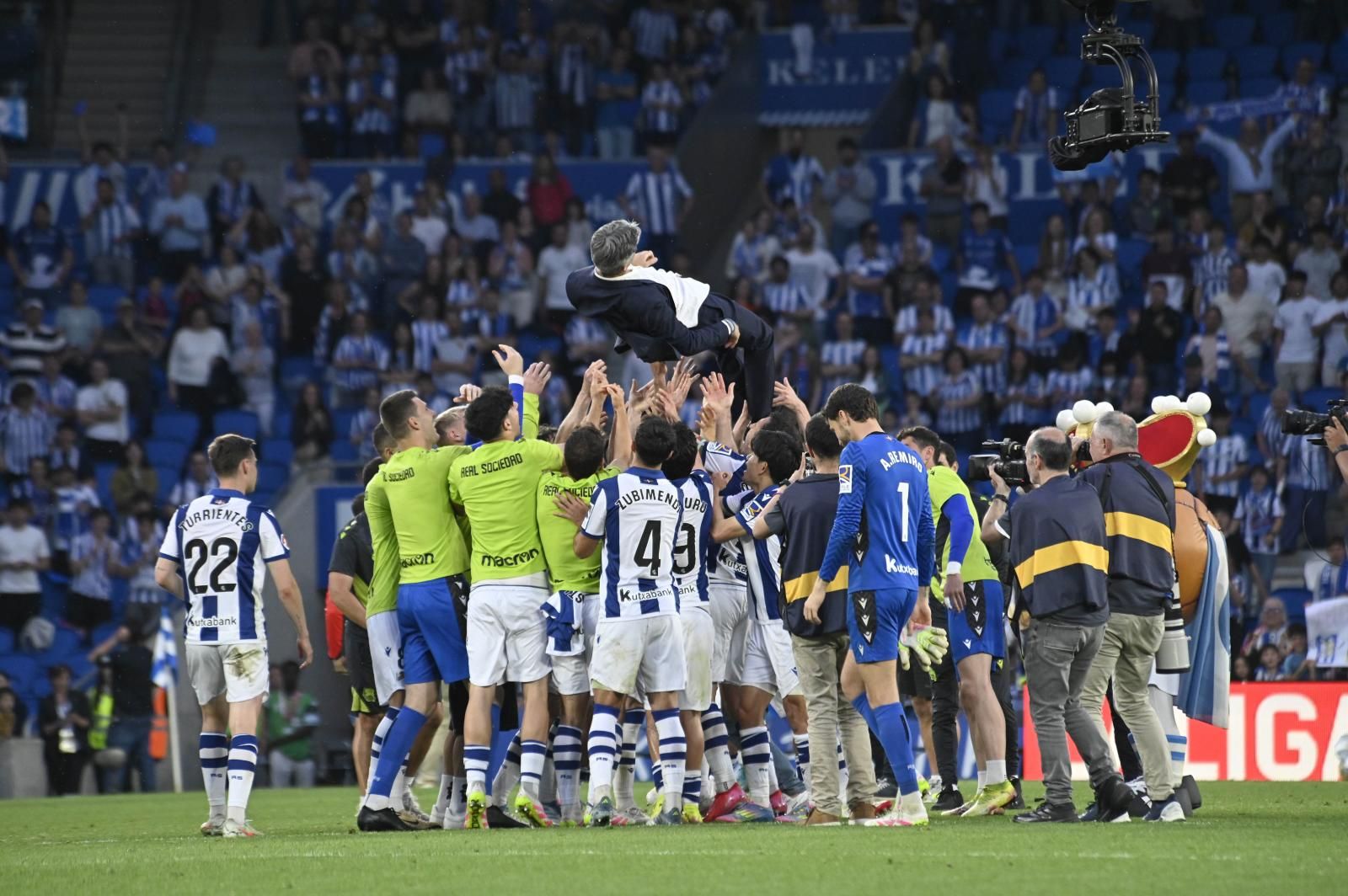 La gran despedida de Imanol Alguacil al Reale Arena