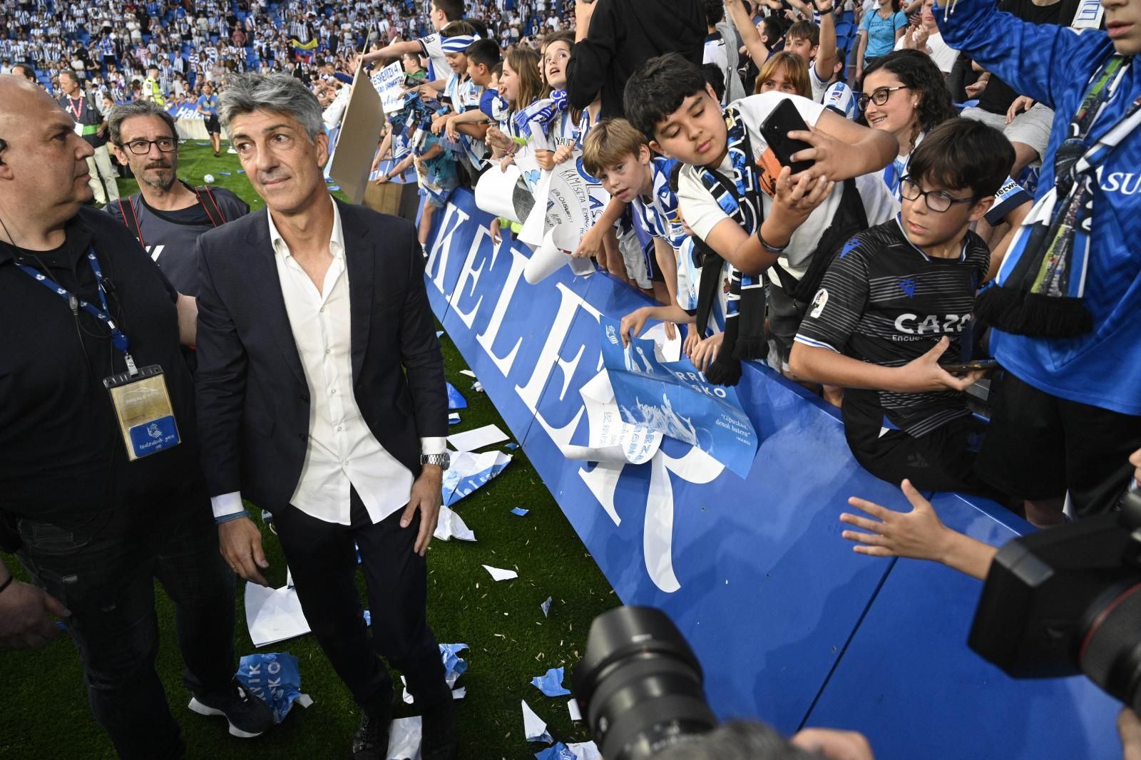 La gran despedida de Imanol Alguacil al Reale Arena