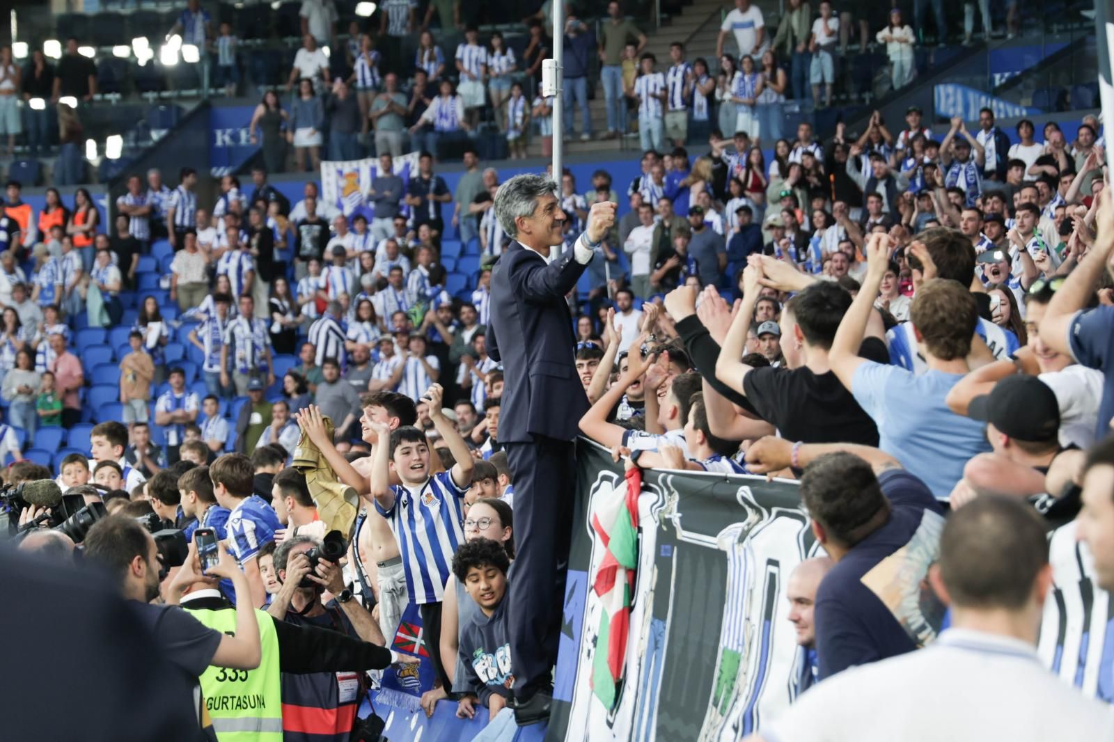 La gran despedida de Imanol Alguacil al Reale Arena