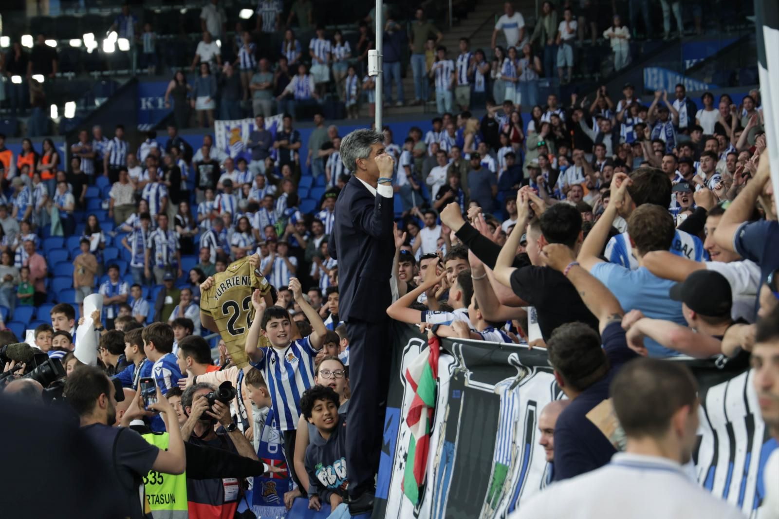 La gran despedida de Imanol Alguacil al Reale Arena