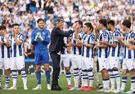 Imanol se ha despedido de la plantilla entre aplausos.