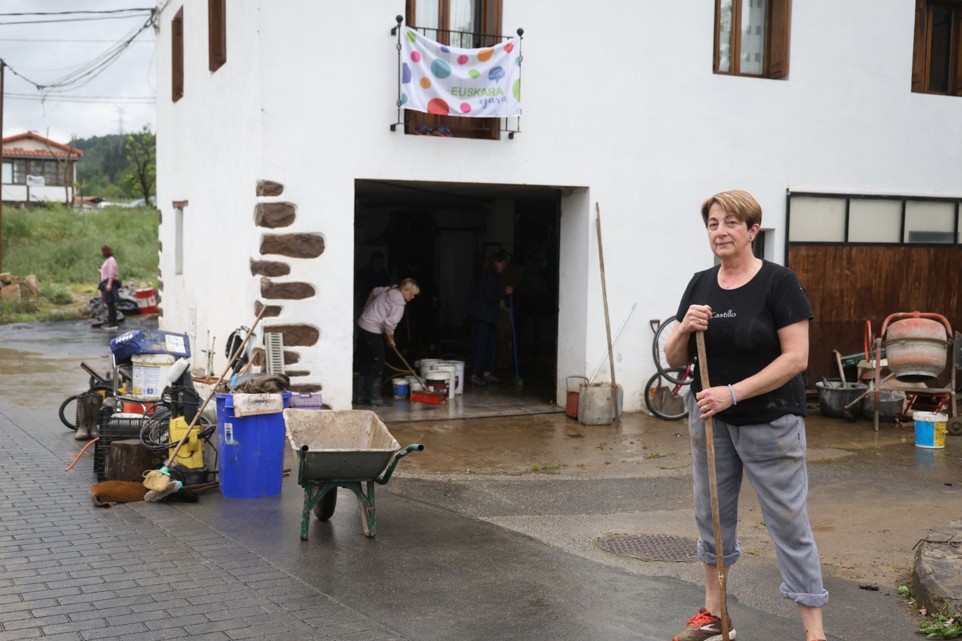 Inundación en Gabiria