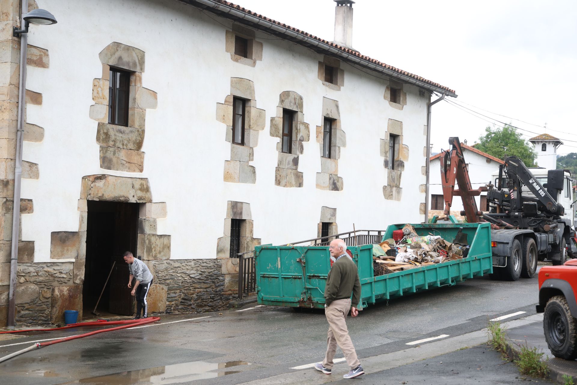 Inundación en Gabiria