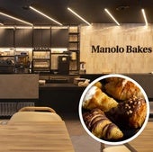 Fiesta con música y manolitos para la llegada de una nueva pastelería al centro de San Sebastián