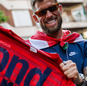 Iñigo Martínez responde tras la polémica con la estelada: «Una bandera no es odio»