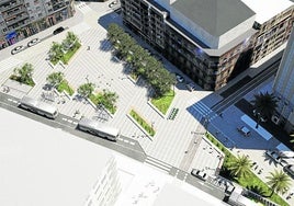 Los vecinos del Centro piden «más árboles y menos cemento» en la futura plaza Zaragoza