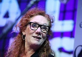 La periodista Cristina Fallarás es una de las participantes en la tertulia que se desarrollará este viernes en Landetxe.