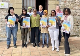 Representantes de la comunidad senegalesa y del Ayuntamiento presentaron la jornada del domingo.