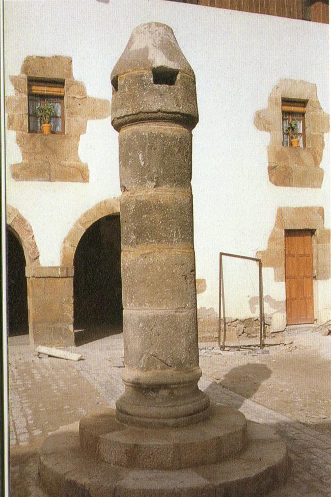 Picota de Santa Lucía, en Ezkio-Itsaso