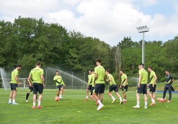 Penúltimo entrenamiento en Zubieta sin Aguerd, Becker ni Óskarsson