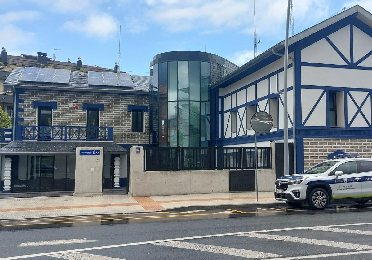 Nueva sede de la policía local de Zarautz en la calle Nafarroa